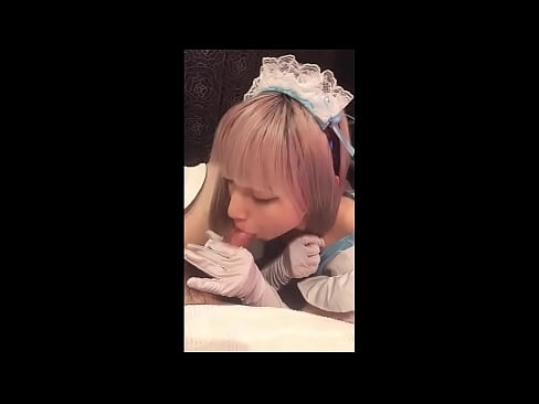❤️ Idol ya Kijapani [mayuka], vazi la msichana wa Kifaransa, sehemu ya 1, blowjob na kujipaka losheni Pono fb ❌❤
